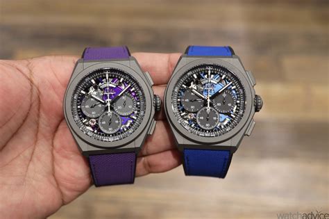 出自璀璨星空的靈感：Zenith DEFY 21 Ultrablue腕錶.